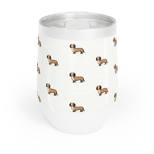 Dachshund Chill Wine Tumbler